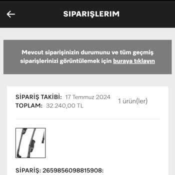 Miele Geri Gönderdiğim Ürünün Para İadesi Yapılmadı