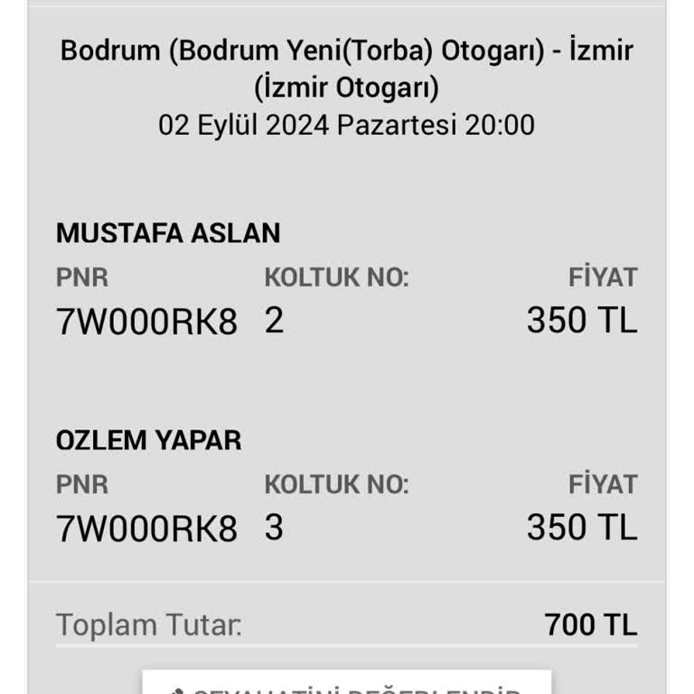 Buzlu Turizm Kurumsallık Personel Ve Teknik Aksaklık