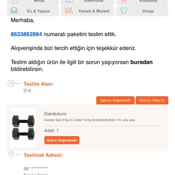 Aras Kargo Kargomu Yanlış Adrese Teslim Etti.