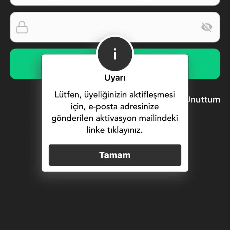 Lufian Üye Olamama Sistem Hatası