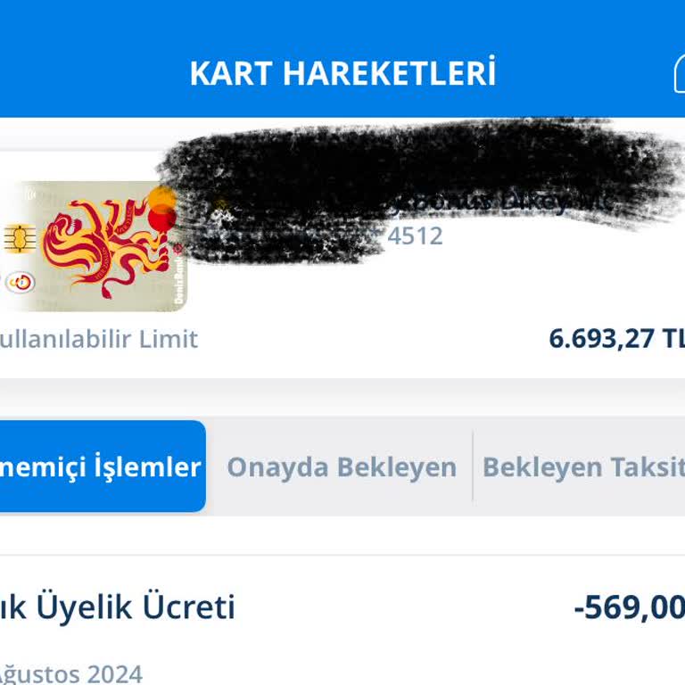 Denizbank Kredi Kartı Aidat Ücreti İptal Talebi Hak.