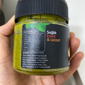 Anpa Gross Market Fıstık Ezmesi Adı Altında Sebzeli Ezme