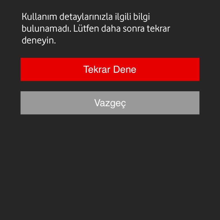 Vodafone Yanımda Uygulaması ve Müşteri Hizmetleri Sorunu