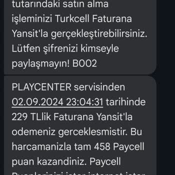 Allınmobi Ve Playcenter İznim Olmadan Faturama Para Yansıttı