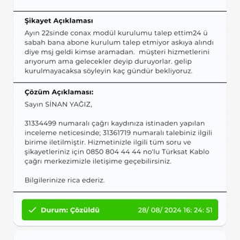 Kablo TV İlgisizliği Ve İş Yapmaması