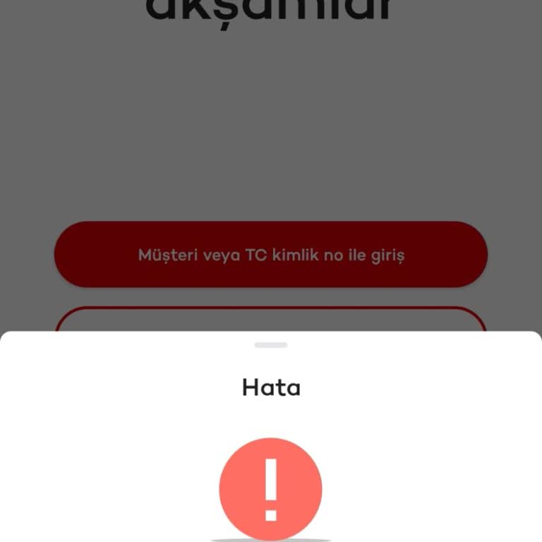 Akbank Mobil Bankacılık Giriş Sorunu