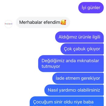 Cozybabe Ürününe Sahip Çıkmıyor Mıknatısları Kötü Cevap Vermiyorlar