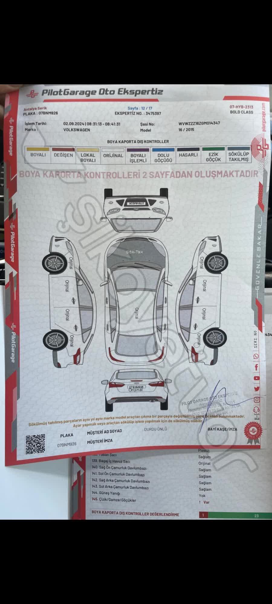 Serik Pilot Garage Olmayan Şeyi Var Dedi - Şikayetvar