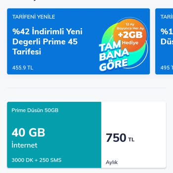 Türk Telekom Faturalı Hat Paket Ücretleri