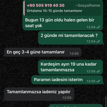 Sosyal Home (sosyalhome.com) Sosyal Home Hizmet Kalitesi Ve İade Sorunu