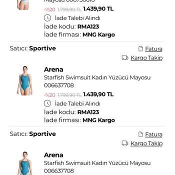 Fashfed İade Kodu Ve Müşteri Hizmetleri Yetersizliği