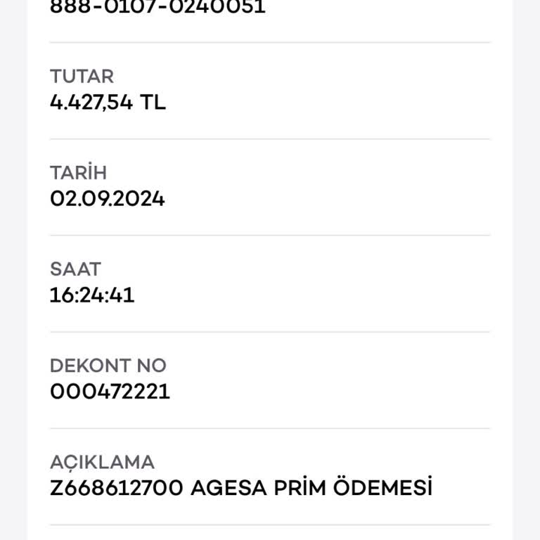 Agesa Bireysel Kredili Poliçe İlk Prim Tahsilatı İptali