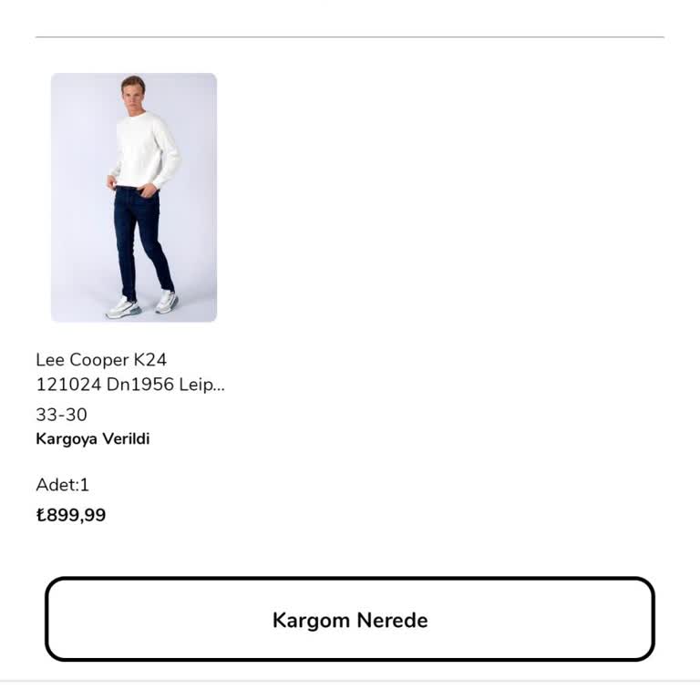 Çetinkaya Online Alışveriş Sitesin Den Yaptığım 955FD1662C Siparişim