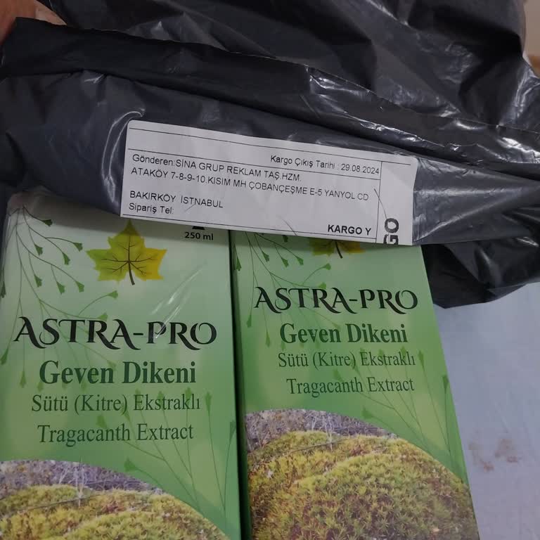 Sina Grup Reklam Taşımacılık Hizm. Astra- Pro Geven Dikeni Yalanı