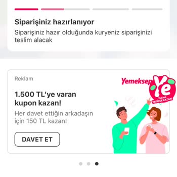Yemeksepeti Gönderimi Asla Göndermiyor
