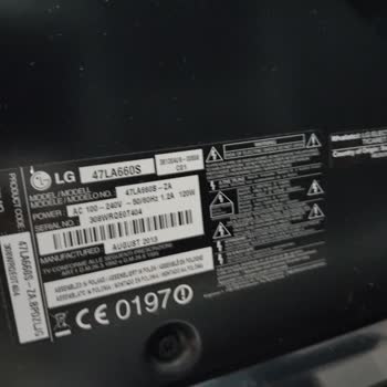 LG Televizyonun Yenisi İle Değiştirilmesi İsteği