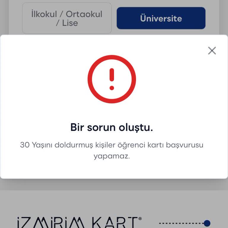 İzmir Büyükşehir Belediyesi Örgün Okusan Da Öğrenci Kartın Yok