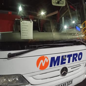 Metro Bus Missed My Afyon Pickup and Delayed My Trip to Alanya by Hours
