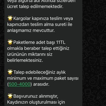Evde Paketleme İşinde Güvenlik Endişesi