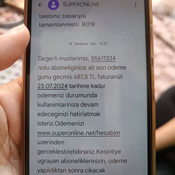Superonline Fatura Artışı Ve Müşteri Hizmetleri Sorunu