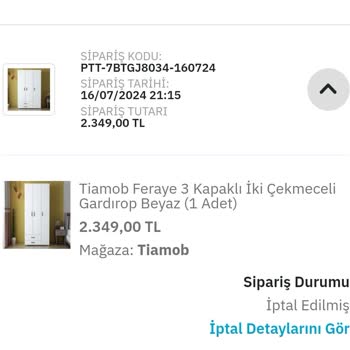 PttAVM Sipariş İptali Ve Yanıltıcı Bilgilendirme