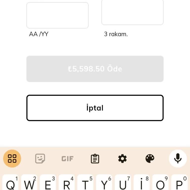 Sephora Kredi Kartı Geçersiz!