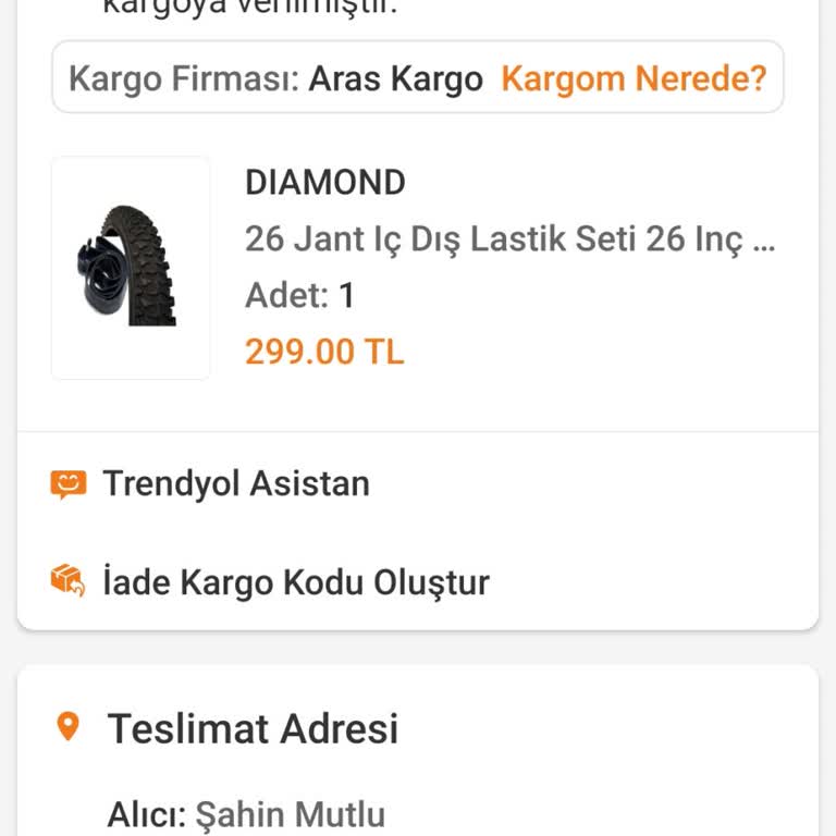 Trendyol Dan Kargom Gelmedi. İlgilenmiyorlar.
