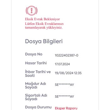 Ray Sigorta Kasko Pişmanlığı Ve Araştırmanın Bitmemesi