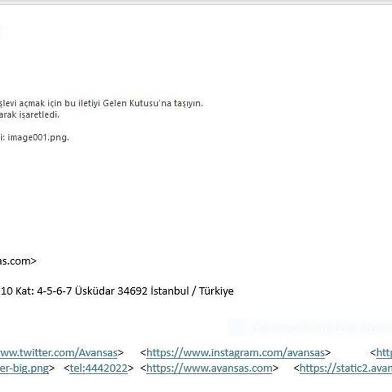 Avansas Kampanya Maili Atma İstemiyorum Can Sıkıyorsun