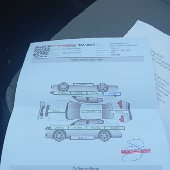 Otokoç Sıfır Araç Boyalı Çıktı