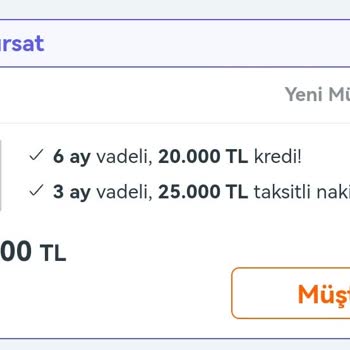 QNB Finansbank 0 Faizli Krediyi Müşteri Olduktan Sonra Vermiyor.