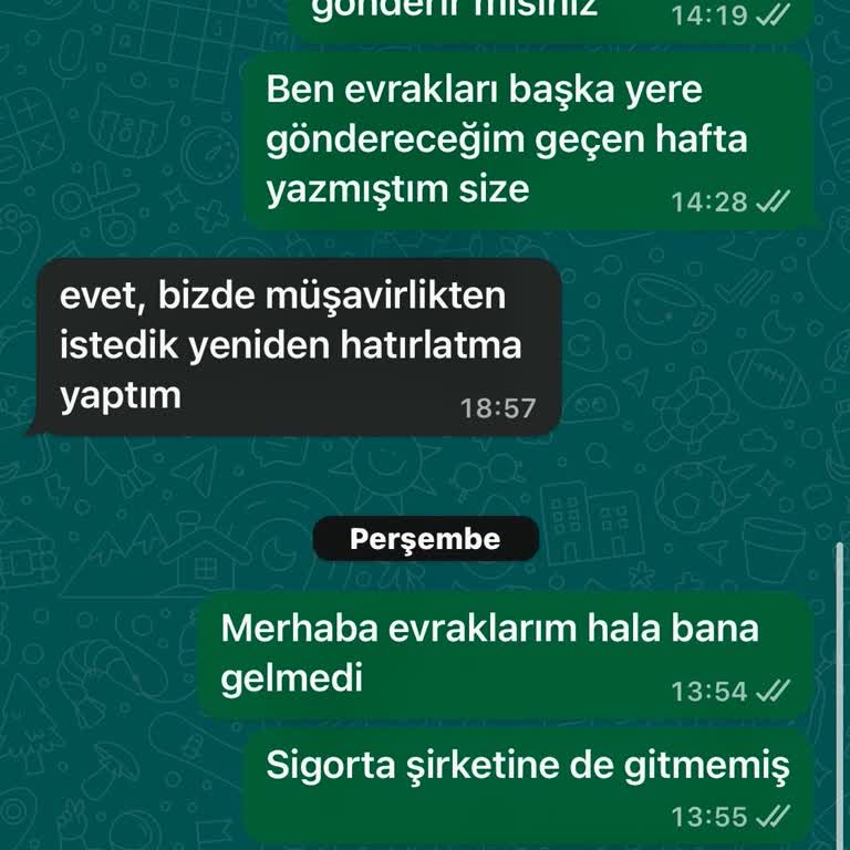 Autogong Firması İle Evrak İadesi Sorunu