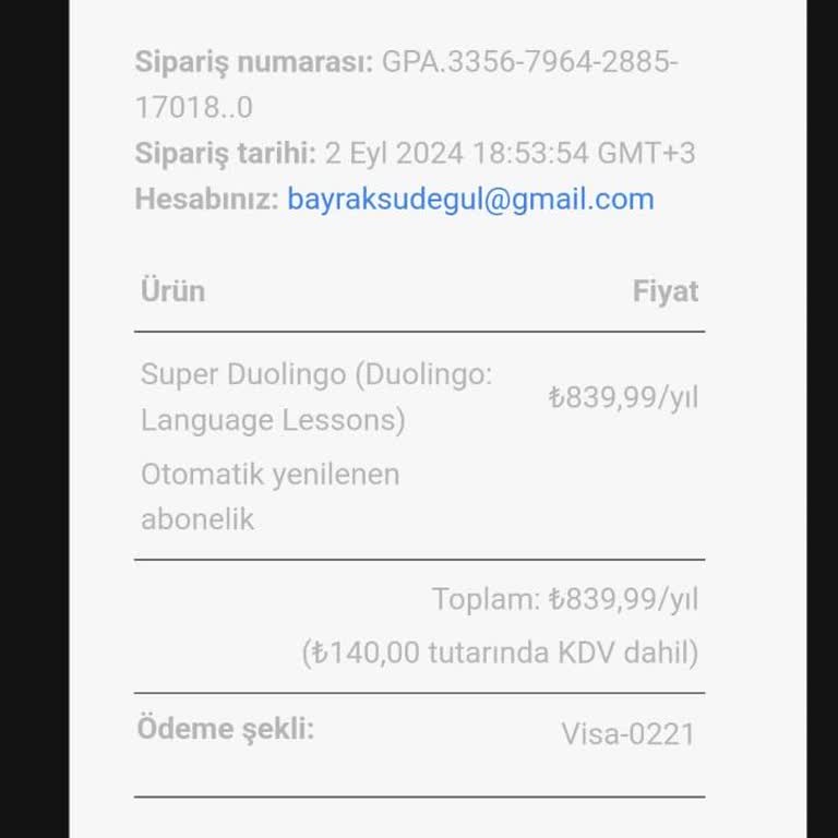 Duolingo Habersiz Ücret Çekmiş