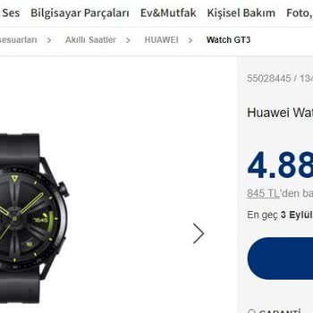 Huawei Gt 3 Su Geçirmezlik (garantisi Bitince Su Alıyor)