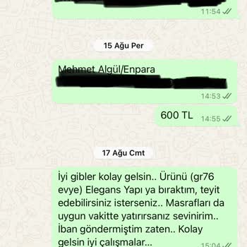 Gradde Evye Güven Sorunu Ve Ücret Ödemesi