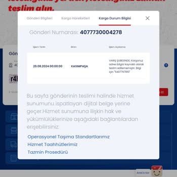 Aras Kargo Teslim Edilmeyen Yırtılan Kargo