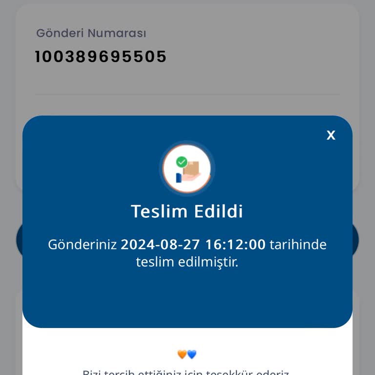 Yurtiçi Kargo Teslim Edilmeyip Teslim Edildi Olarak Gösterilen Kargo