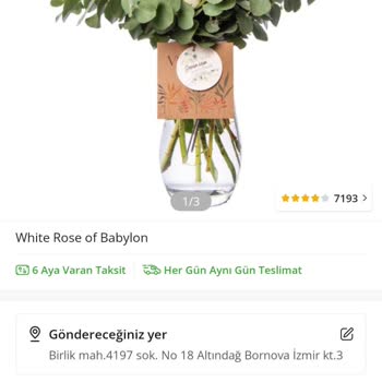 Çiçek Sepeti Yanlış Ürün