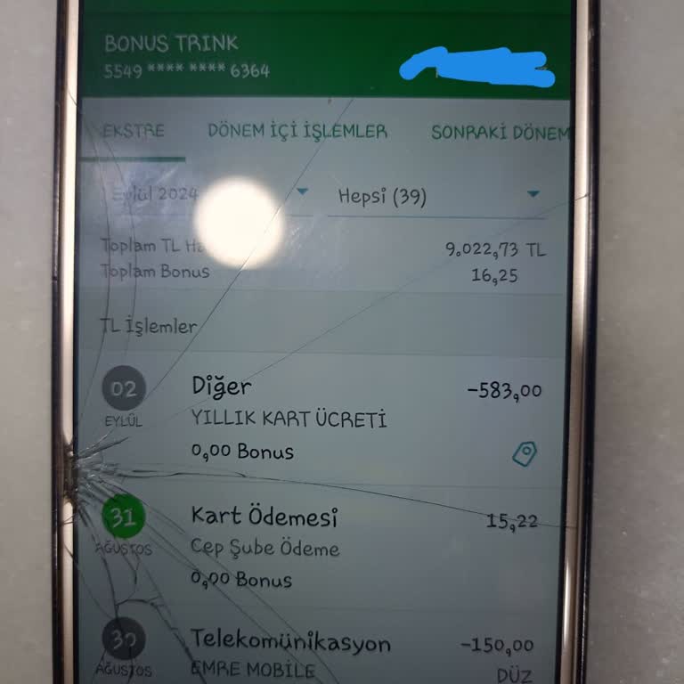 Garanti BBVA Yıllık Kart Aidat Ücreti
