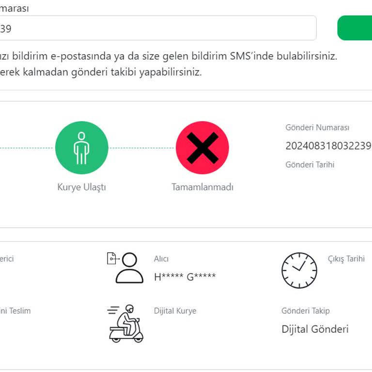 Dijital Kuryenin Teslimat Sorunu