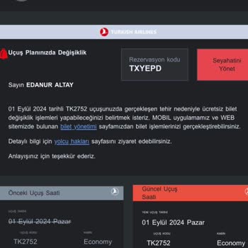 THY Müşteri Mağduriyeti Ve Çözüm 0