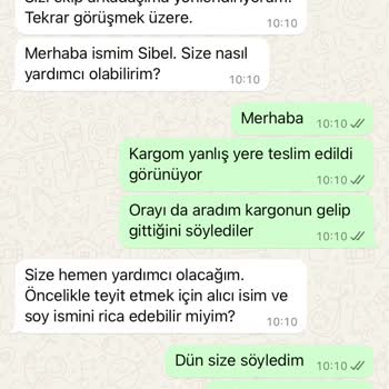 Hepsijet Kargomu Yanlış Yere Teslim Edildi Gösteriyor Kargom Kayboldu
