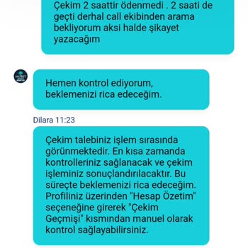Matbet Ödenmeyen Çözümsüz Çekim İşlemi