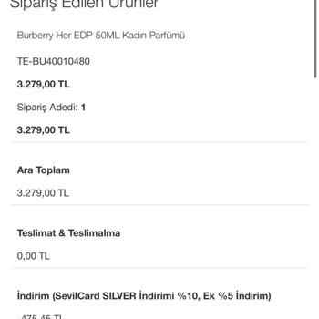 Sevil Parfümeri Kadına Verilen Erkek Parfüm Testerı