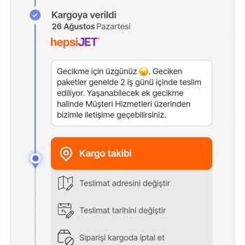Hepsijet, Kargomu 9 Gündür Gaziantep TM Şubesinde Bekletiyor.