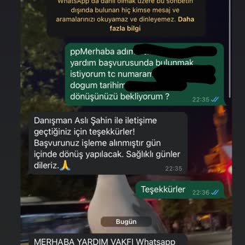 insanidestekvakfi.com Yardım Başvurusunda Bulundum!