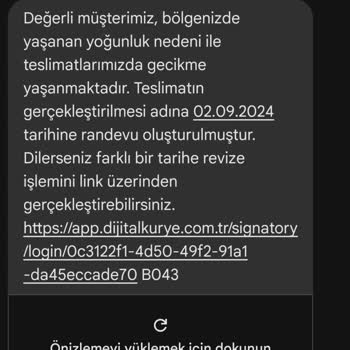 Dijital Kurye Keyfi Ertelenen Randevu Günleri.