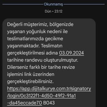 Dijital Kurye Keyfi Ertelenen Randevu Günleri.