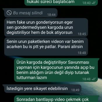 Sahibinden Yanlış Ürün Gönderimi Ve Büyük Maddi Zarar