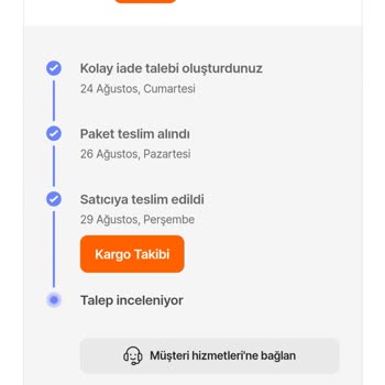 Hepsiburada Ürün İade Süreci